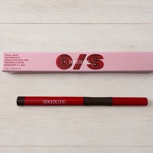 ONE SIZE BEAUTY POINT MADE WATERPROOF LIQUID EYELINER PEN - Busty Brown